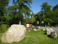 Thale - Park mit Findlingen im Harz